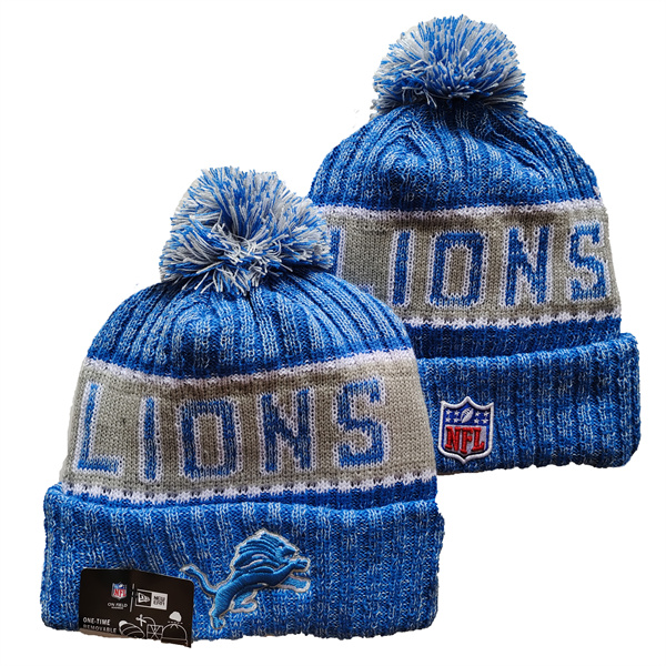 Detroit Lions 2021 Knit Hats 020